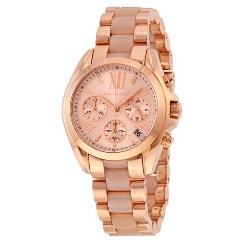 michael kors mini rose gold|mk rose gold watch sale.